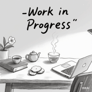 Late-night work essentials: Phoenix Oolong and Poria for instant debloating.