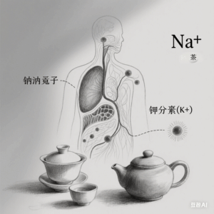 Sodium-potassium exchange mechanism: Poria cocos vs.熬夜水肿.